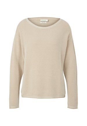 TOM TAILOR Trui - beige bubble structure