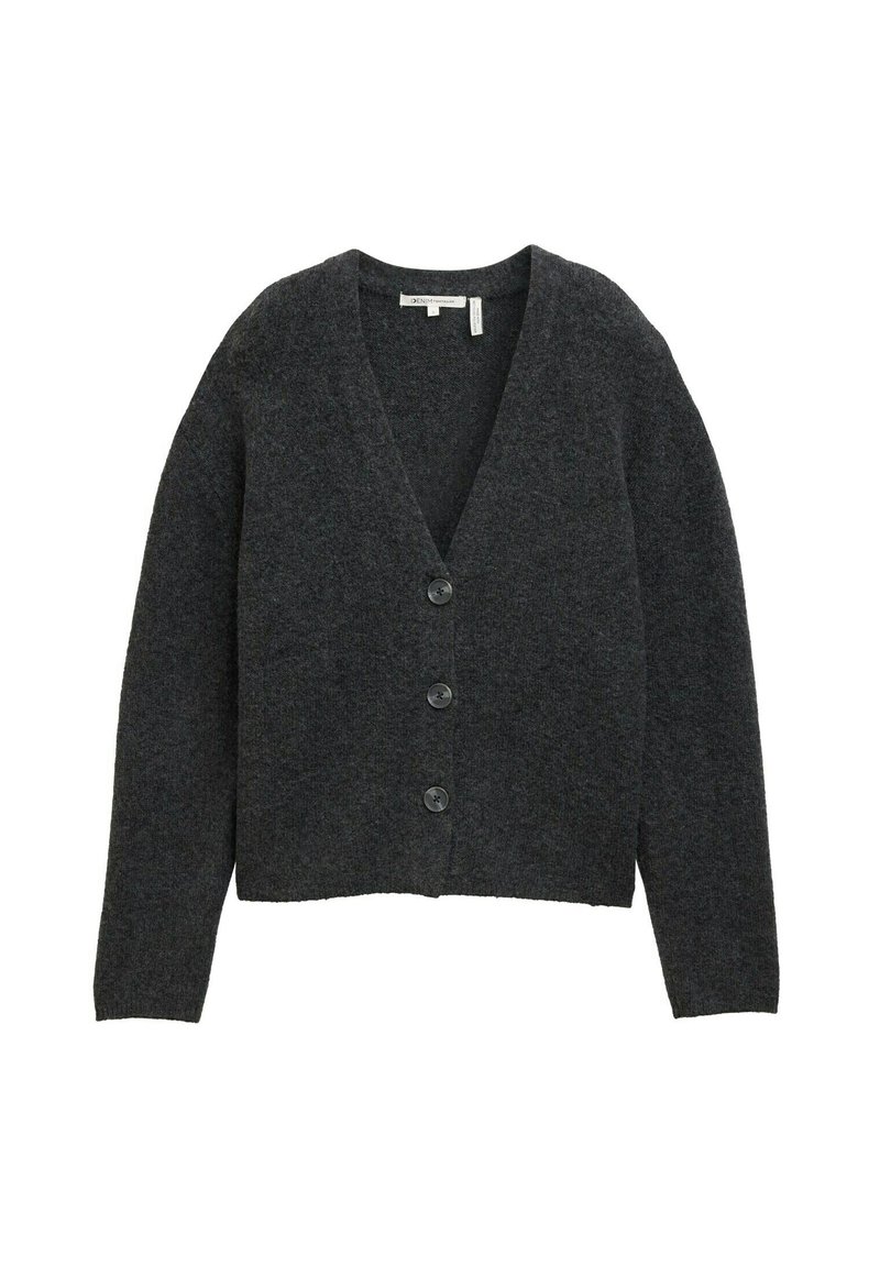 Tom Tailor Denim Vest grijs gemêleerd Tom Tailor Denim Vest grijs gemêleerd