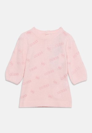 Guess, BABY DRESS WITH BODY - Рокля тип пуловер - pink