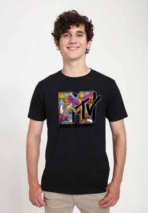 Henry Tiger MTV OLD SCHOOL COOL - T-shirt con stampa - black