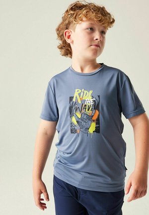 Dare 2B, REGATTA AMUSE III SHORT SLEEVED MESH GRAPHIC T-SHIRT T-SHIRTS UNISEX - Sports T-shirt - mercury