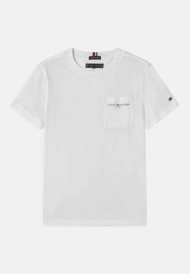 ESSENTIAL POCKET  - T-Shirt basic - white