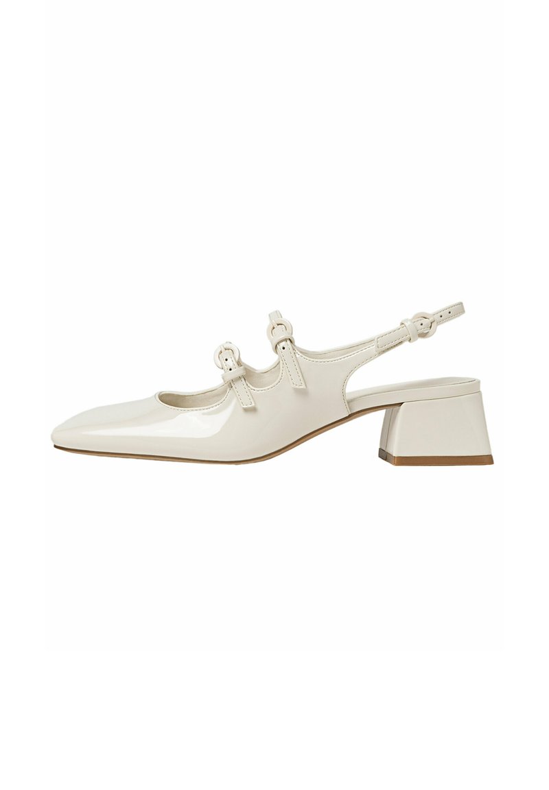 Stradivarius Klassieke pumps wit Stradivarius Klassieke pumps wit