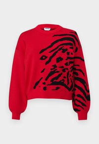 NMCHARLOTT O-NECK NOOS - Vesta - red