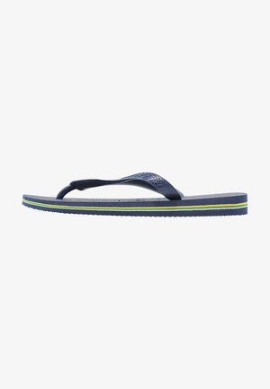 BRASIL LOGO - Infradito da bagno - navy blue