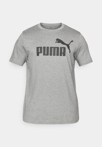 LOGO TEE - T-shirts med print - medium gray heather