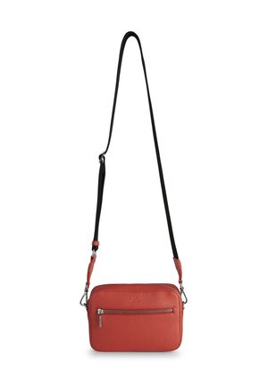 ELEA - Cross body bag - grenadine w black