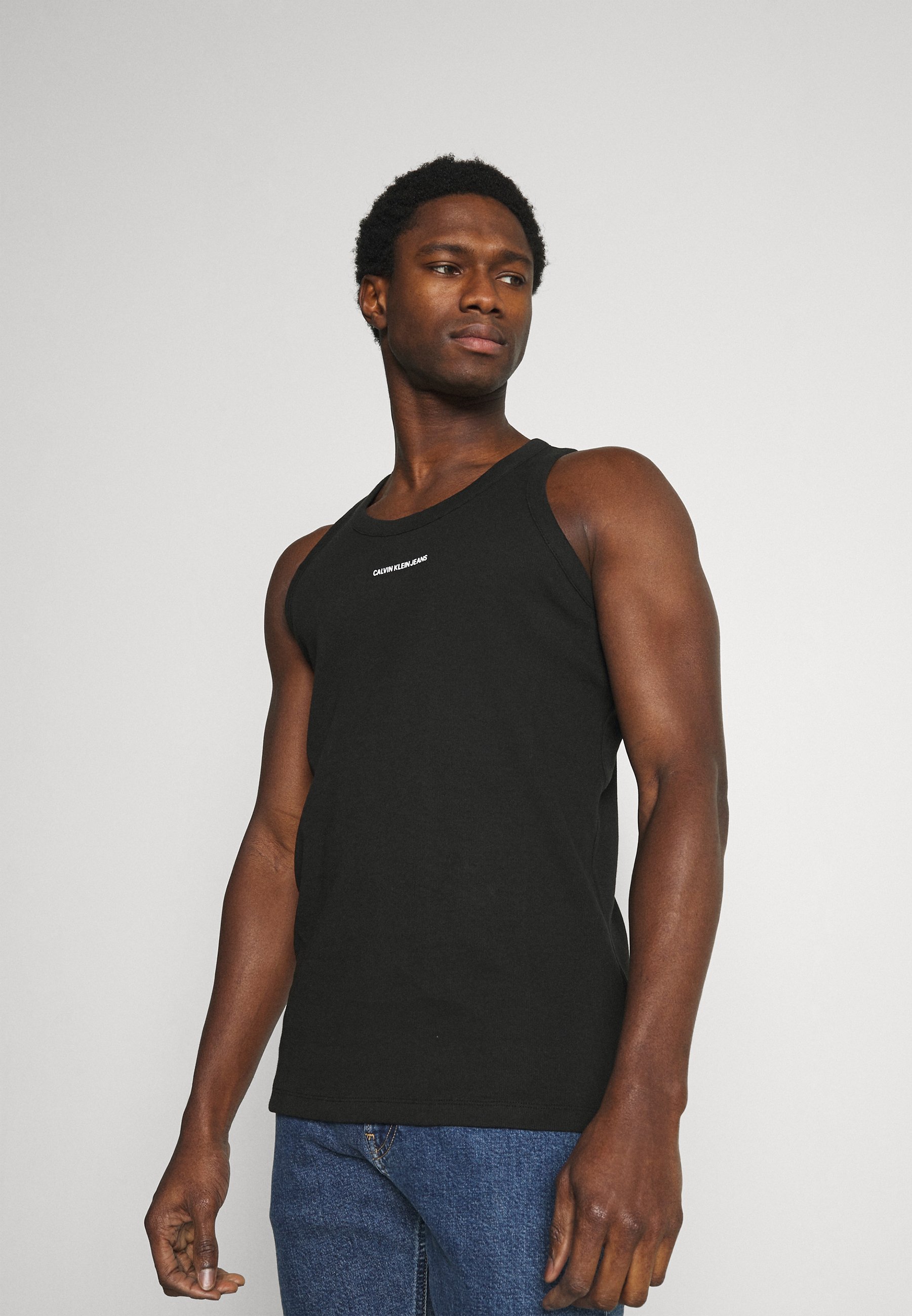 calvin klein black tank
