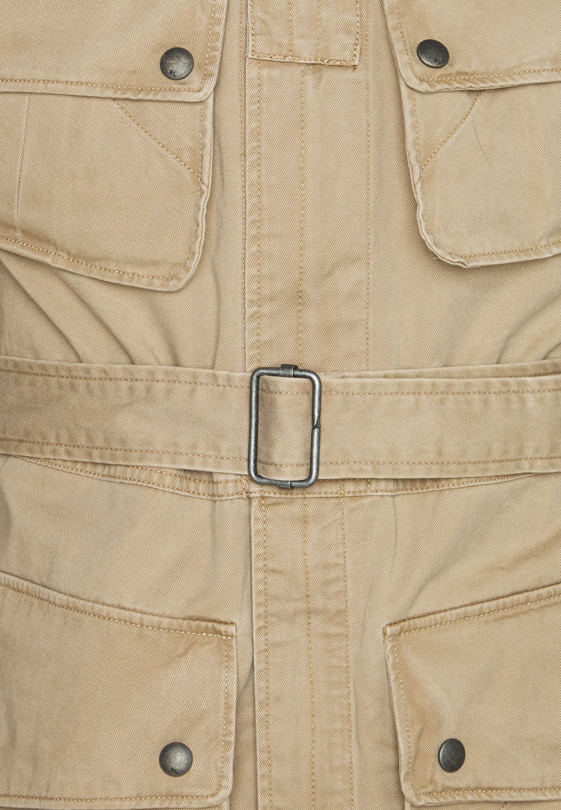 twill graphic field jacket