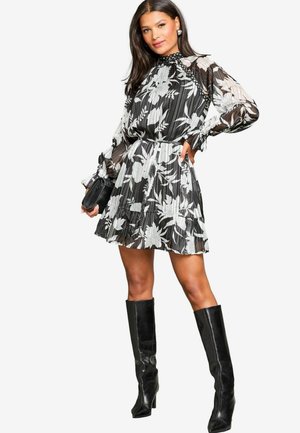 Lipsy Rochie de zi - black white