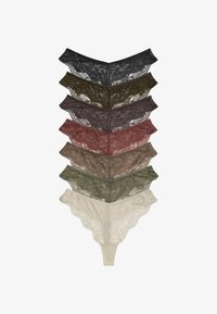 Sélectionné, black burghundy red khaki green