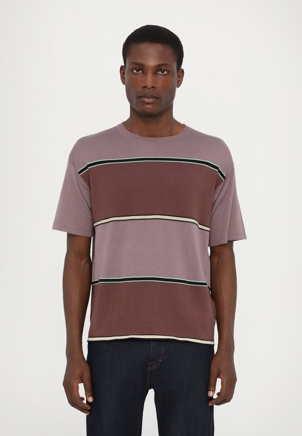 Print T-shirt - mauve