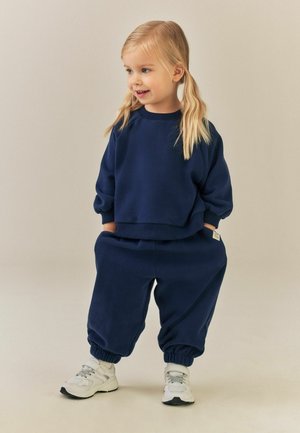 Next, REGULAR FIT - SWEAT JOGGERS - Tepláky - navy
