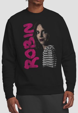 NETFLIX, STRANGER THINGS ROBIN NEO HOMAGE - Sweatshirt - black