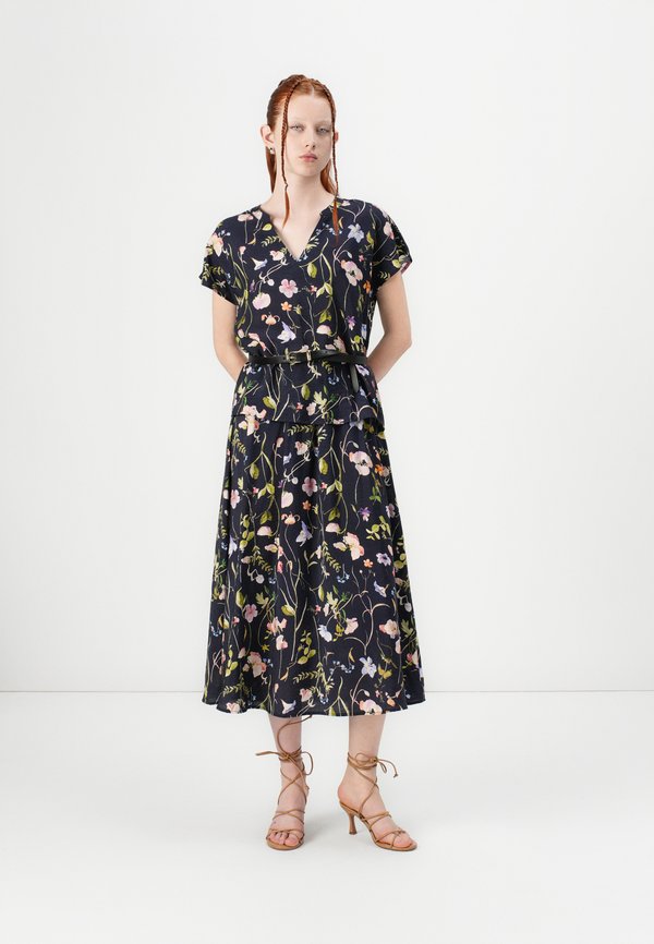 JDYTROYA LIFE WIDE MIDI SKIRT - A-line skirt - night sky4