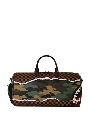 Sprayground TEAR IT UP CAMO DUFFLE - Bolsa de viaje - brown