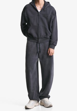 Jogginghose - mottled dark grey