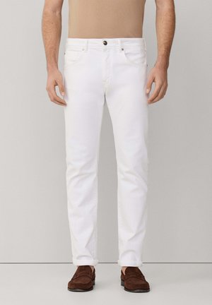 Jean droit - white
