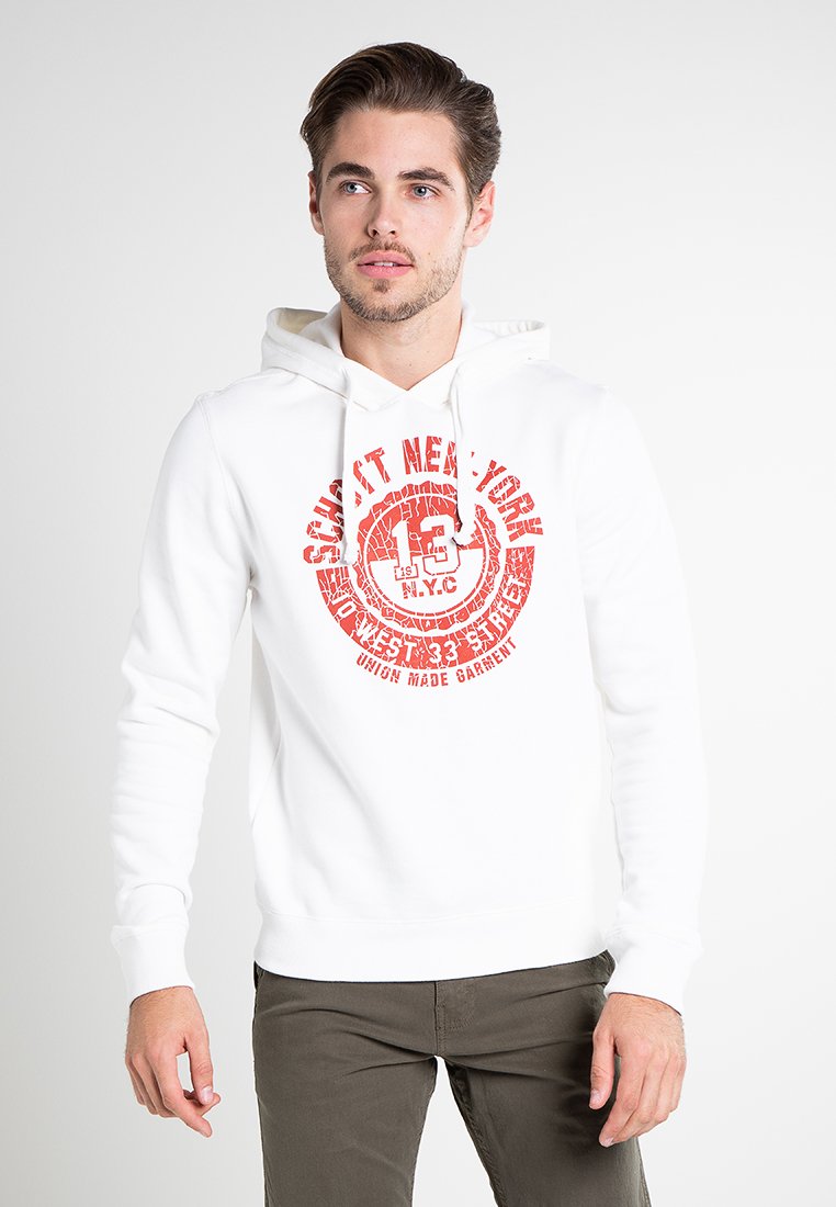 Schott Hoodie wit