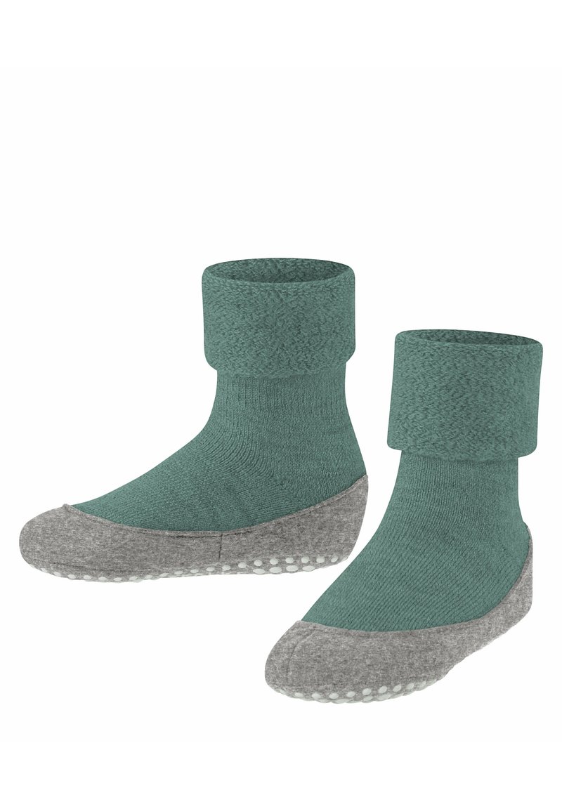 FALKE Cosyshoe - Socks - dark jade