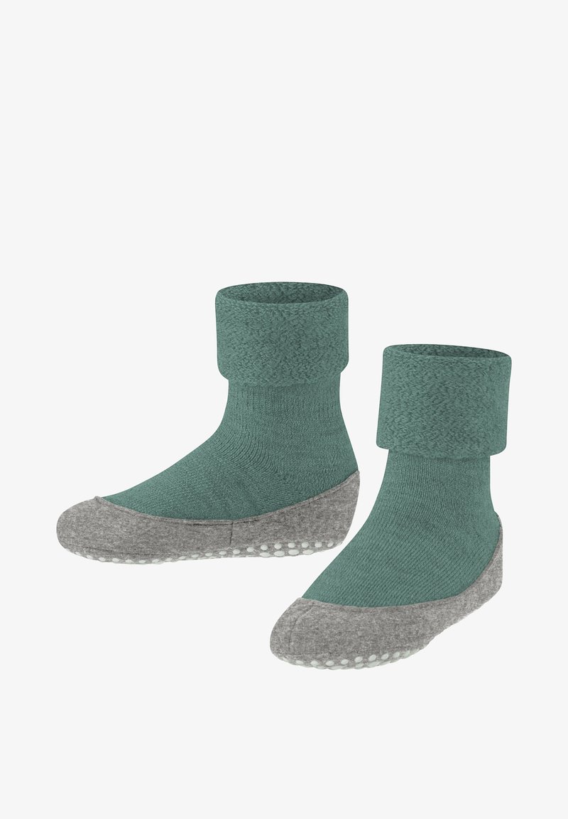 FALKE Cosyshoe - Socks - dark jade