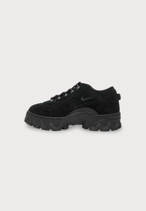 Nike Sportswear, LAHAR - Baskets basses - black/dark smoke grey/orange