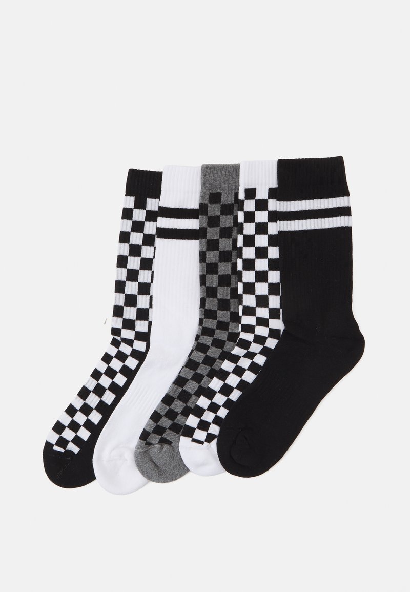 YOURTURN by Zalando UNISEX 5 PACK - Чорапи - black/white