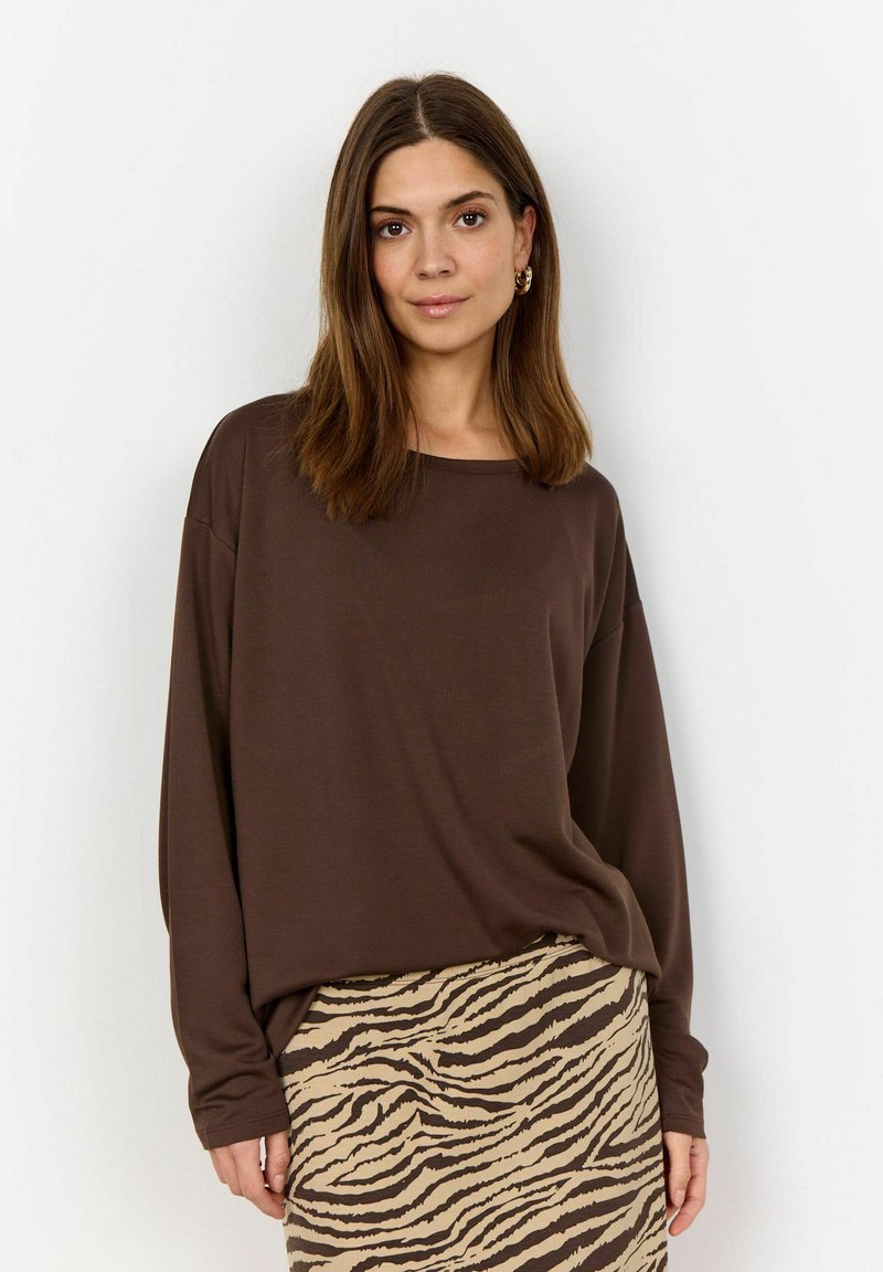 Soyaconcept Long sleeved top - hot fudge
