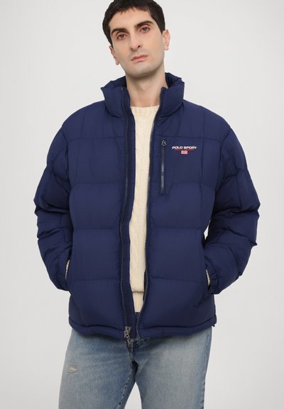 Polo Ralph Lauren PUFFER INSULATED BOMBER UNISEX - Vinterjakke - newport navy