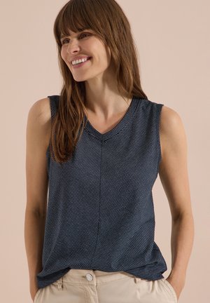 Cecil, TOP MIT V-NECK UND STREIFEN - Débardeur - universal blue
