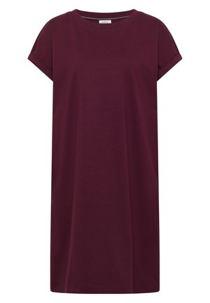 Cecil, T-shirtjurk - sweet grape red