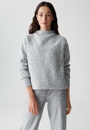 SUBTLE STRUCTURE PASSFORM - Pullover - hazy fog melange
