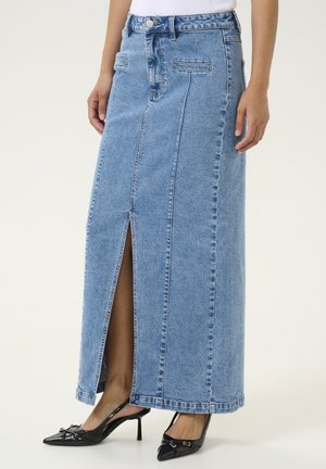 Maxinederdele - medium blue denim