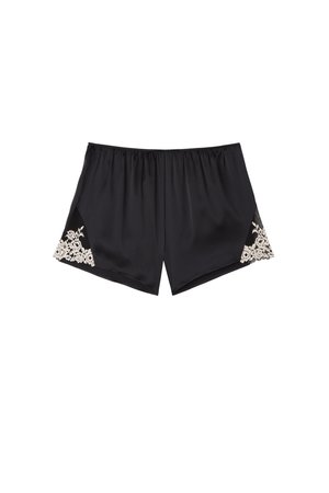 Intimissimi PRETTY FLOWERS - Nachtwäsche Hose - black