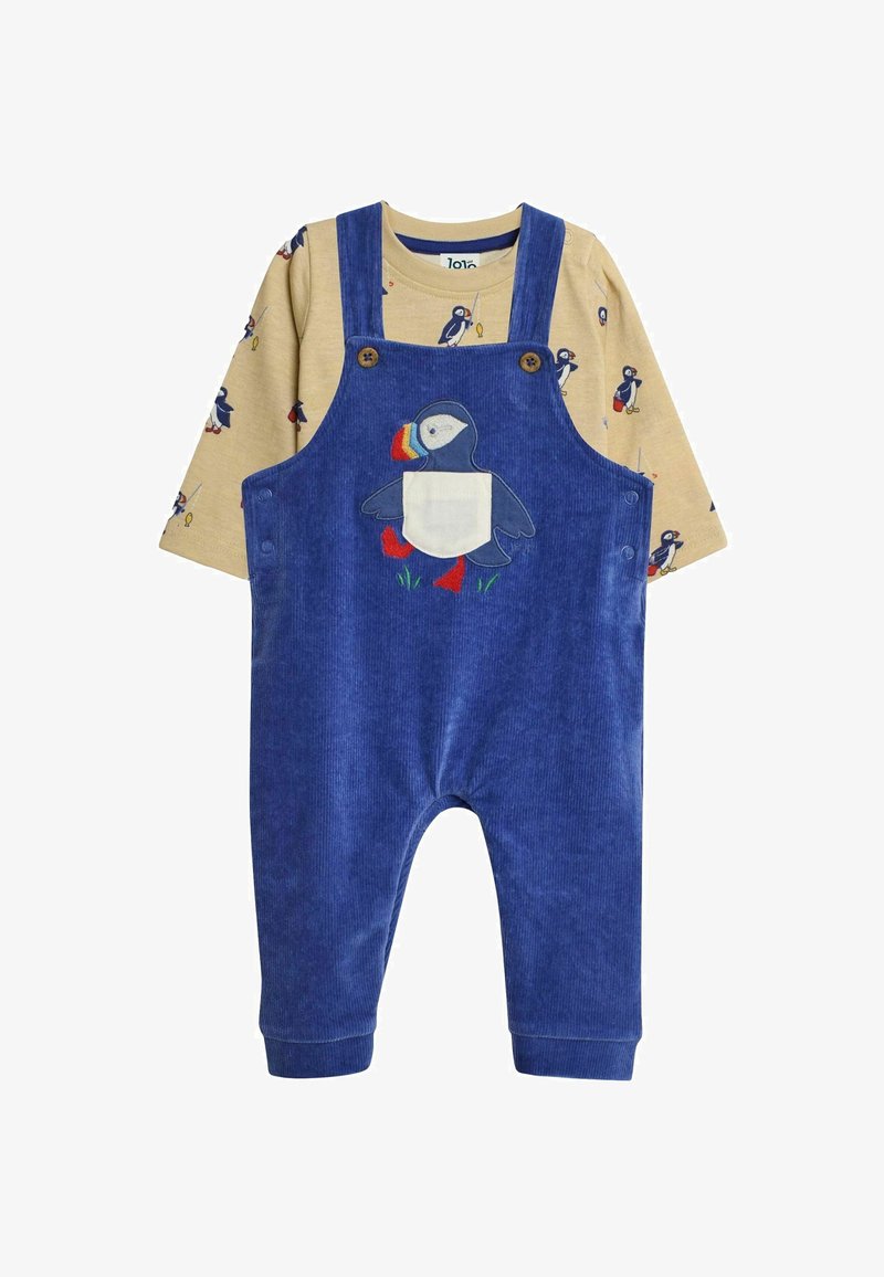 JoJo Maman Bébé SET. - REGULAR FIT - Salopete - blue