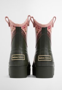 Barbour BARBOUR FARM RIO THAIS SHORT - Galochas - olive/muti-coloured