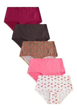 Next, FIVE PACK - Aluspüksid - leopard cherry print