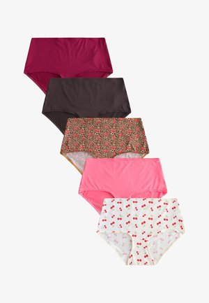 Next, FIVE PACK - Aluspüksid - leopard cherry print