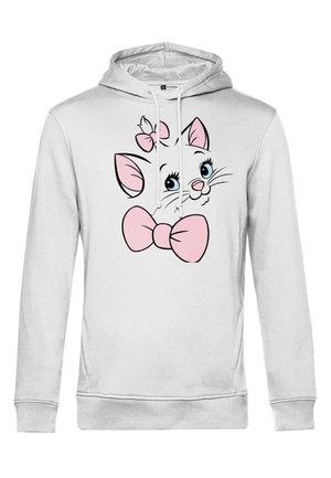 Disney THE ARISTOCATS MARIE BIG FACE - Hoodie - white
