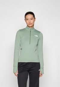 The North Face WINTER WARM PRO 1/4 ZIP - Top dugih rukava - slate moss