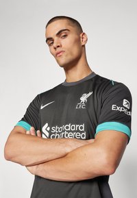 Nike Performance LIVERPOOL STADIUM AWAY - Klubruházat - night forest/anthracite/washed teal/sail