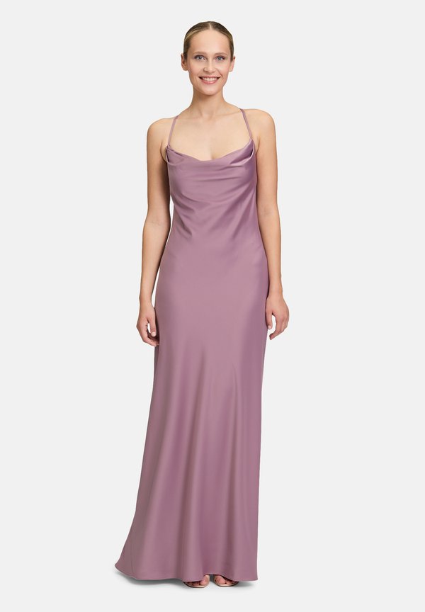 MIT WASSERFALLAUSSCHNITT - Ballkleid - powder lilac