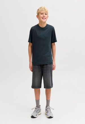 Jack & Jones Junior JJIALEX JJORIGINAL - Τζιν σορτς - black denim