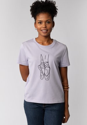 BALLETT SPITZE - T-shirt print - lavender