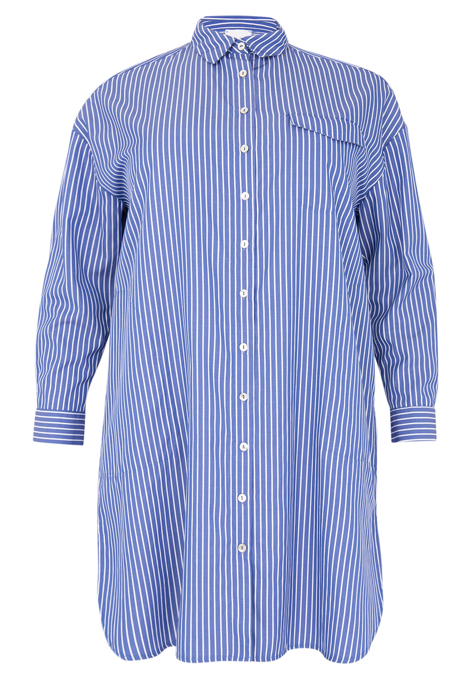 Yoek WITH STRIPE PRINT - Overhemdblouse - blue/blauw - Zalando.nl