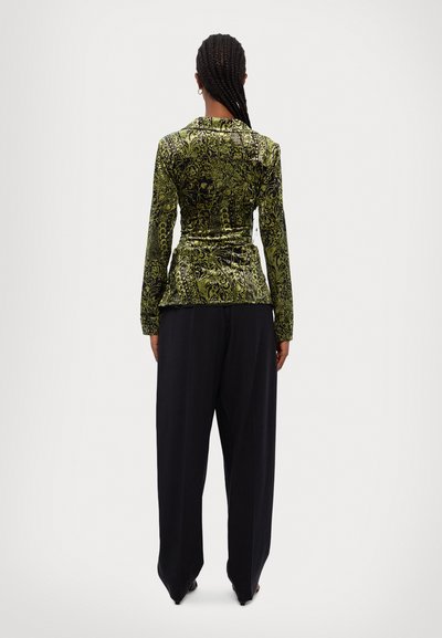 Diane von Furstenberg LARGARDE  - Gombos blúz - green