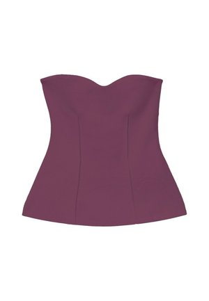 Stradivarius, BANDEAU SWEETHEART NECKLINE 02736549 - Débardeur - purple