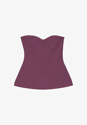 Stradivarius, BANDEAU SWEETHEART NECKLINE 02736549 - Débardeur - purple