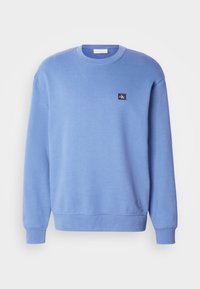 BADGE CREWNECK - Sweatshirt - blue