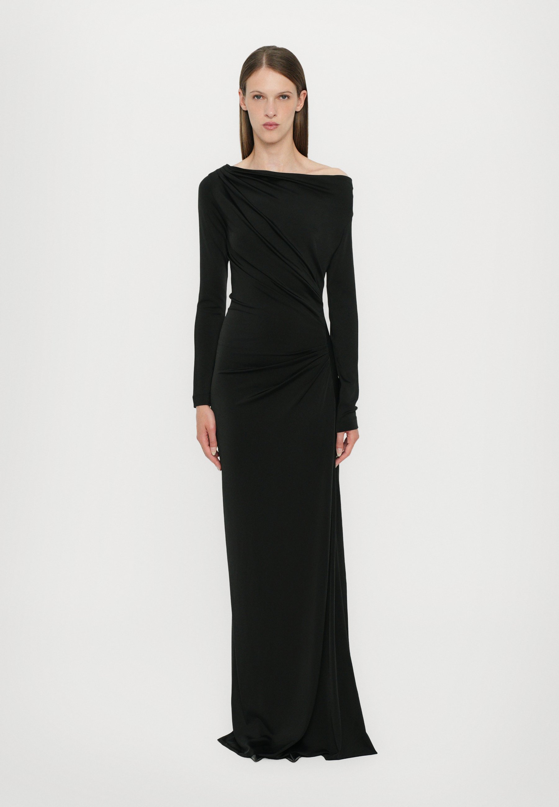 Victoria Beckham OFF SHOULDER DRAPED GOWN - Maxi dress - black - Zalando.co.uk Victoria Beckham OFF SHOULDER DRAPED GOWN - Maxi dress - black - Zalando.co.uk
